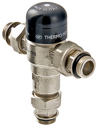 трехходовой клапан с термоголовкой
