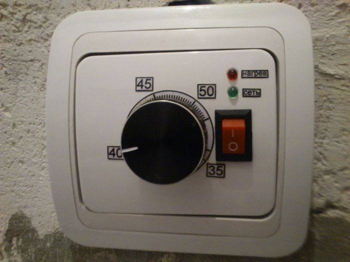Схема терморегулятора для теплого пола