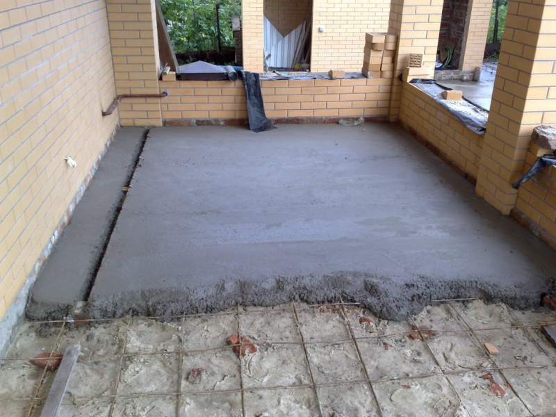 Как залить бетонный пол своими руками?