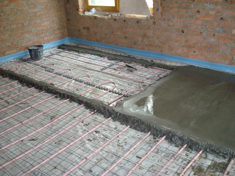 Теплый пол под ламинат на бетонный пол: порядок устройства