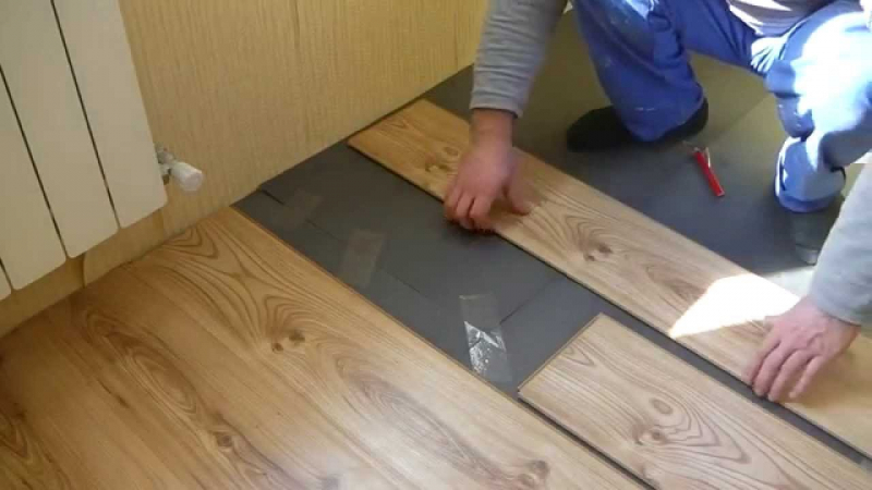 Как правильно стелить ламинат на бетонный пол своими руками