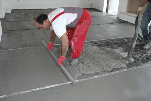 Песчано-цементная стяжка: устройство и плотность кг на м3, технология приготовления раствора для пола своими руками