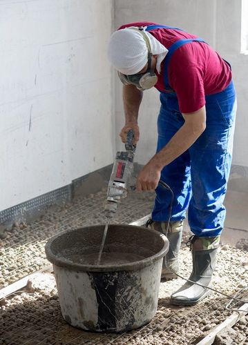Песчано-цементная стяжка: устройство и плотность кг на м3, технология приготовления раствора для пола своими руками