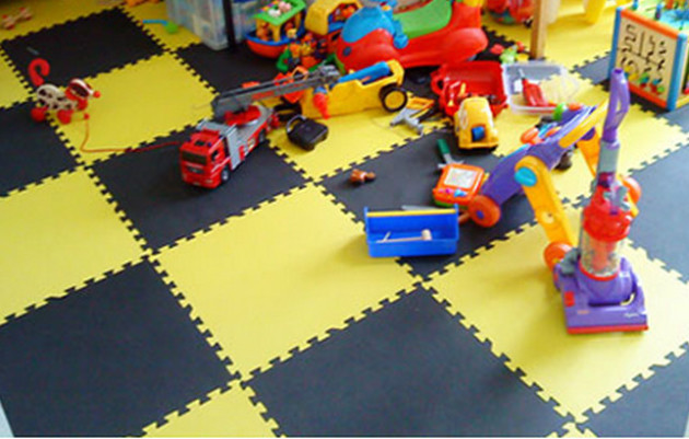 Мягкий пол для детских комнат: виды покрытия