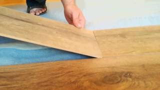 Как уложить ламинат на деревянный пол часть 1