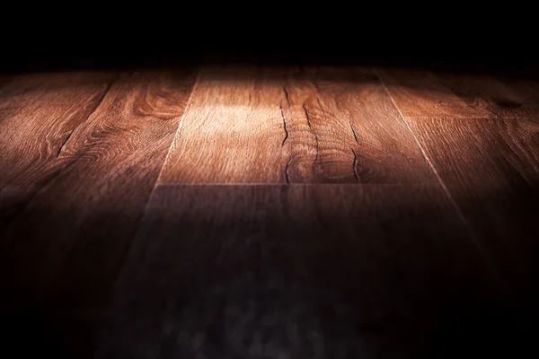 Свет на деревянный пол — стоковое фото